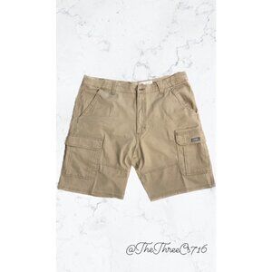 Men's Wrangler Cargo Shorts 38W10 Cotton khaki